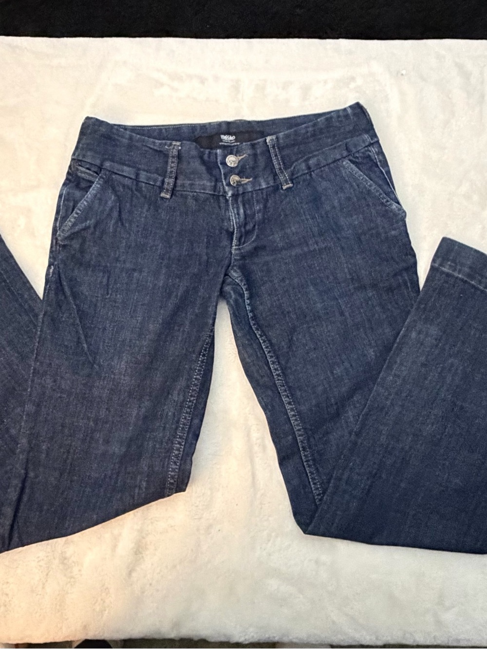 Mossimo Supply Co. Dark Blue Flare Jeans